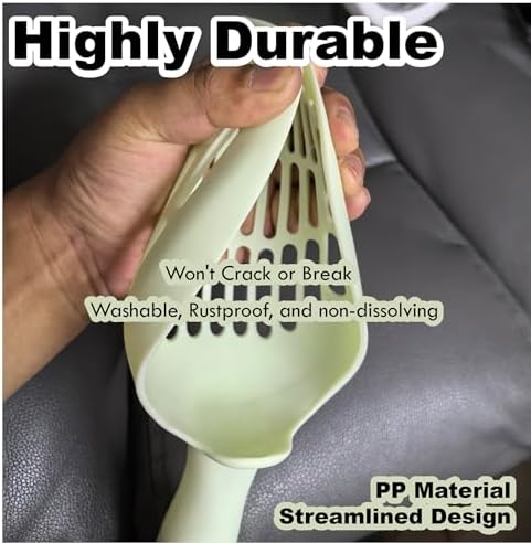 QUALIALL Cat Litter Scoop, 2-Pack - Image 4