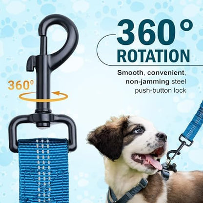 Hands Free Dog Leash with Waist Belt and Bungee for Walking - Image 4