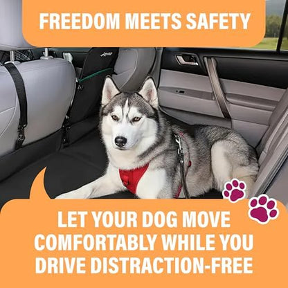 Active Pets Dog Seatbelt, Adjustable Safety Dog Seat Car Harness, Dog Seat Belt for Pets - Durable Dog Seatbelts for Cars - Dog Car Seat Belt for Dogs, Dog seat Belts for Large Dogs, Medium, & Small - Image 5