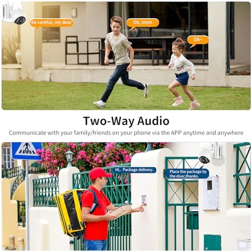 VSTARCAM 4G Cellular Security Cameras Wireless Outdoor, 3MP Battery Powered Cameras for Home Surveillance, Motion Detection, Color Night Vision, Pan/Tilt, 2-Way Talk, Cloud &SD Storage - Image 7
