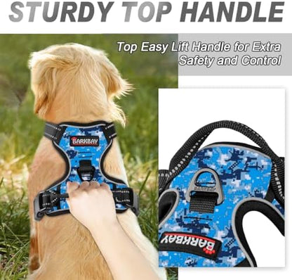 BARKBAY Dog Harness No Pull for Small Sized Dog Front Back Clips,Dog Vest - Image 3
