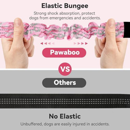 Pawaboo 2Pack Dog Car Seatbelt, 3-in-1 Dog Tether with Buckle & Hook Latch - Image 5