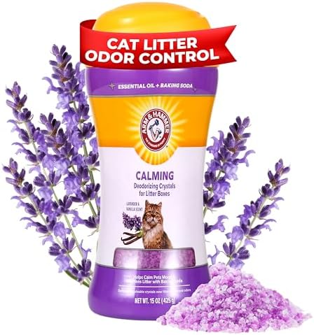 Arm & Hammer Cat Litter Deodorizing Crystals, Lavender and Vanilla, 15 Oz - Image 4