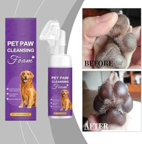 Dog Paw Cleaner Foam for Dogs & Cats, Gentle Formula for Sensitive Paws - Image 4