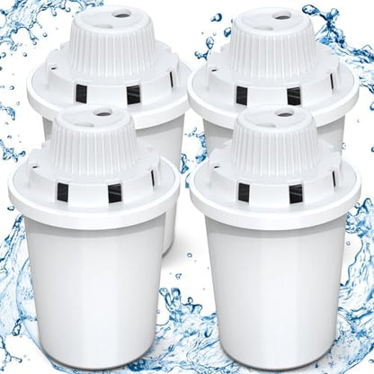 Water Fountain Replacement Filters, 4 Pack for D2223/2322/2340/2341 by PETDOTT