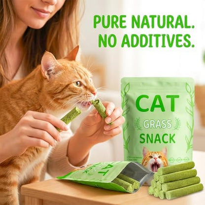Cat Toy 18Pcs Variety Pack Cat Grass Treat & Catnip Rope Mix - Image 2