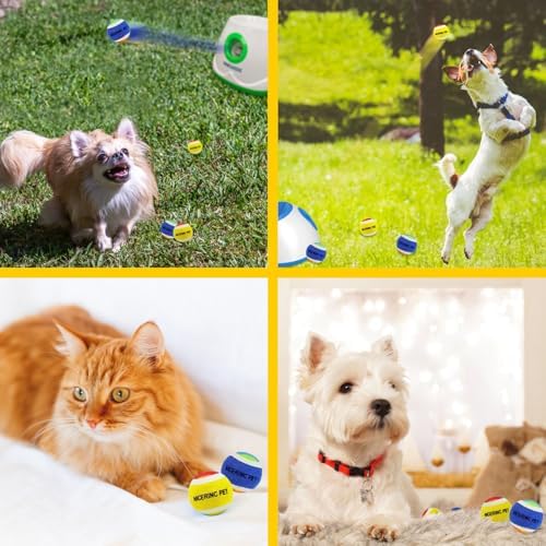 X-Small Dog Tennis Balls Dog Toys Ball 1.5" Pack of 12, Fit Ball Launchers - Image 6