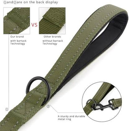 Plutus Pet Double Handle Dog Leash, 6 FT Long, for Medium Large Dogs - Image 3