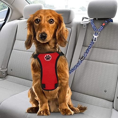 Lukovee Dog Car Seat Belt, 2 Pack, Headrest Restraint - Image 3