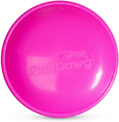 Ruff Dawg K9 FlyerJR – Durable, Flexible Flying Disc Dog Toy for Fetch – Safe for Teeth & Gums – High-Visibility Neon Colors – Ideal for Outdoor Play & Exercise