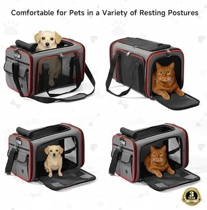 EliteField Soft-Sided Pet Carrier for Cats & Small Dogs (3-Year Warranty) - Image 2