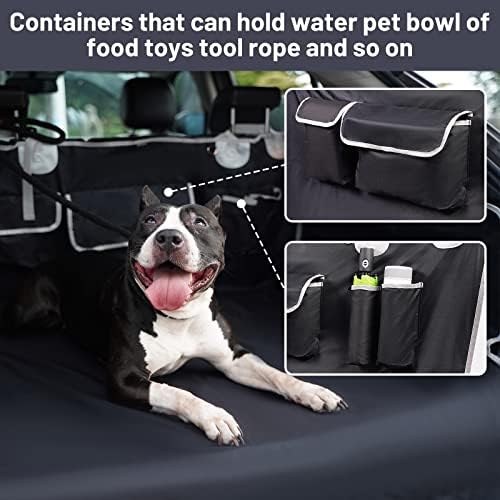 SUV Cargo Liner for Dogs, Waterproof Pet Cargo Cover Dog Seat Mat for SUVs Sedans Vans with Bumper Flap Protector - Image 3