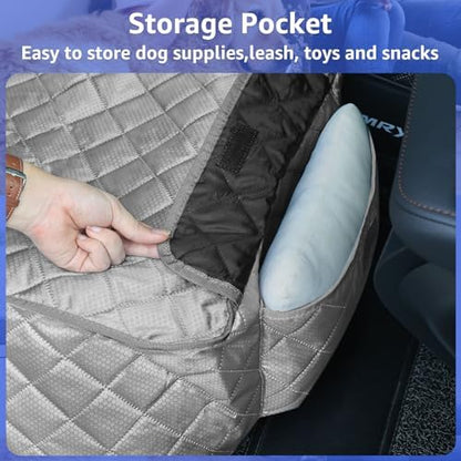 PETICON 2 Pack Pet Car Seat Cover for Front Seat, Captain Chair Seat Cover - Image 7