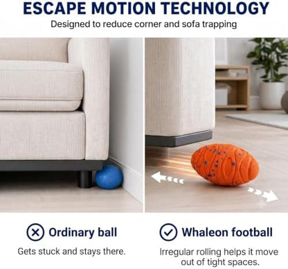 Interactive Dog Ball for Medium & Large Dogs, E-TPU Football Toy - Image 3