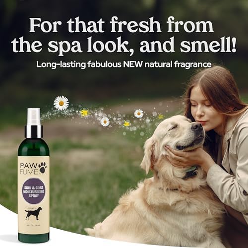 PAWFUME Skin & Coat Detangler Spray for Dogs, 4-Pack - Image 3