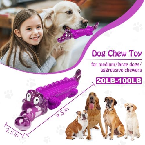 Jeefome Dog Chew Toys for Aggressive Chewers - Image 2