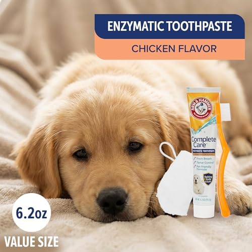 Arm & Hammer Complete Care Puppy Dental Kit, Peanut Butter Flavor, 2.5 Oz - Image 3