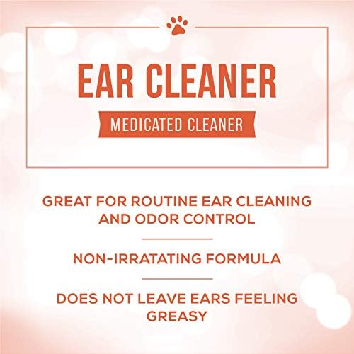 Nature's Specialties Dog Ear Cleaner Medicated Solution Non-Greasy Non-Irritation Made in USA Non-Toxic, 32 Ounces - Image 3