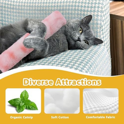 3 Pack Catnip Toys,Soft and Durable Cat Pillows Toys, Funny cat Toy - Image 3