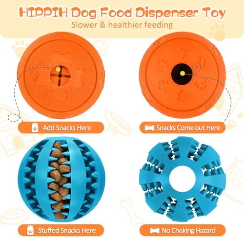 HIPPIH Dog Puzzle Toy 2 Pack, Interactive Dog Toys for Treat Dispensing - Image 5