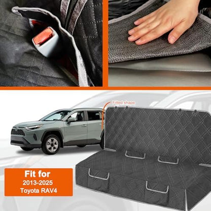 Dog Car Seat Cover for 2013-2025 Toyota RAV4 - Image 2