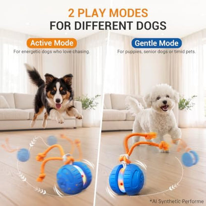Pamlulu Interactive Dog Toy for Small & Medium Dogs, Fun Enrichment Toy to Keep Dogs Busy, Chew-Friendly Puppy Toy for Indoor & Outdoor Play, Dog Birthday Gift - Image 4