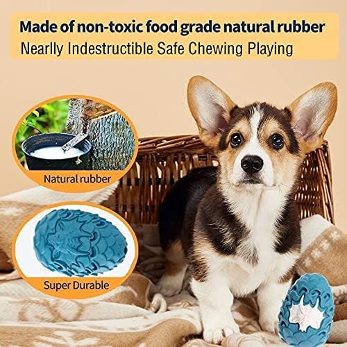 Premuium Chew Toys for for Aggressive Chewers, Indestructible Durable Toys for Large Medium Dogs Interactive Boredom Treat Dispensing Toys Teeth Clean