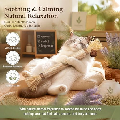 Extra-Thick Silvervine Chew Sticks for Cats, Natural Matatabi - Image 4