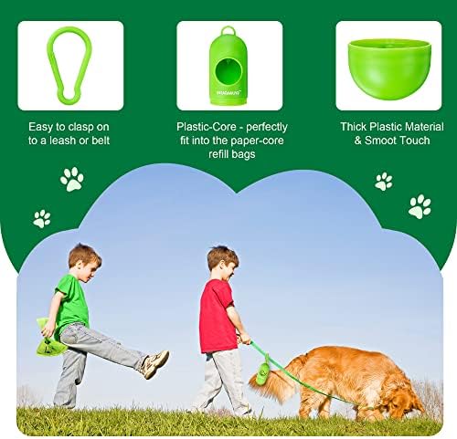 Biodegradable Dog Poop Bags 300 Count, 20 Rolls, Recyclable Waste with Dispenser, Large 9 x 13 Inches, Extra Thick, Leak Proof for Dogs and Cats - Image 4