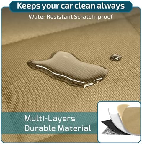 Veckle SUV Cargo Liner for Dogs - Trunk Cover with Bumper Flap Protector - Image 4
