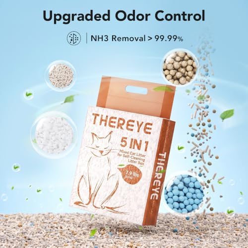 5-in-1 Mixed Cat Litter Engineered for Automatic Litter Boxes 7.9lbs*2 - Image 6