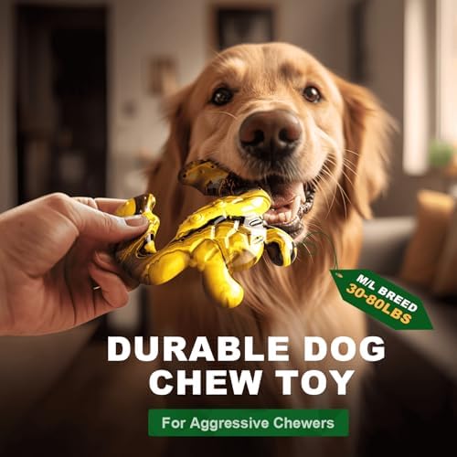 Dog Chew Toys for Aggressive Chewers – Tough Indestructible Dog Toy for Large Dogs, Durable Long-Lasting Chew Bones, Heavy Duty Interactive Dog Toys to Keep Dogs Busy & Relieve Boredom - Image 2