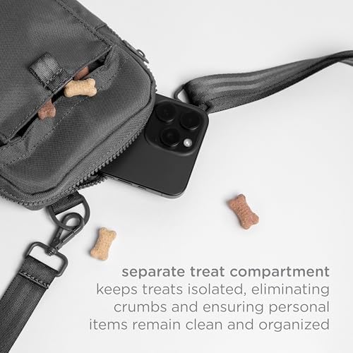 Ubbi Dog Treat Pouch for Training & Walking, Gray - Image 6