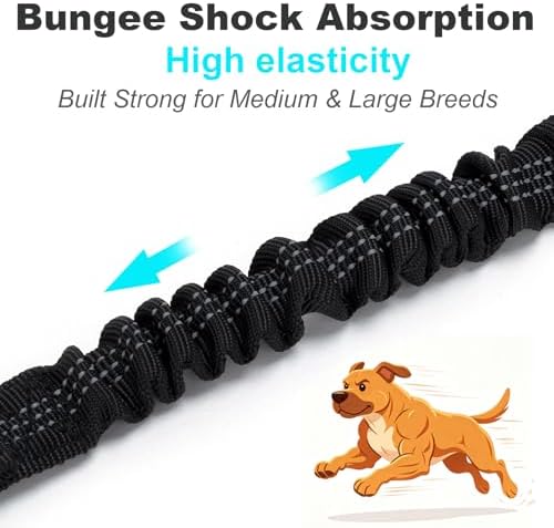 20"Double Dog Leash Coupler Leash Splitter for 2 Medium Large Dog - Image 7