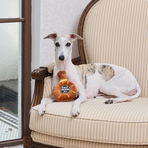 CHEWFFON Whiskey Dog Toy, Squeaky & Crinkle Interactive Puppy Toy - Image 5