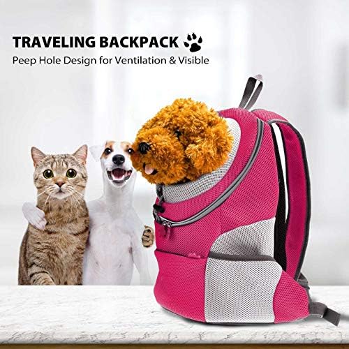 PETCUTE Dog Backpack Carrier Cat Carrier Pet Travel Carriers for Small Dogs and Cats Pet Travel Backpack - Image 6