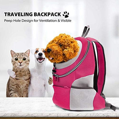 PETCUTE Dog Backpack Carrier Cat Carrier Pet Travel Carriers for Small Dogs and Cats Pet Travel Backpack - Image 6