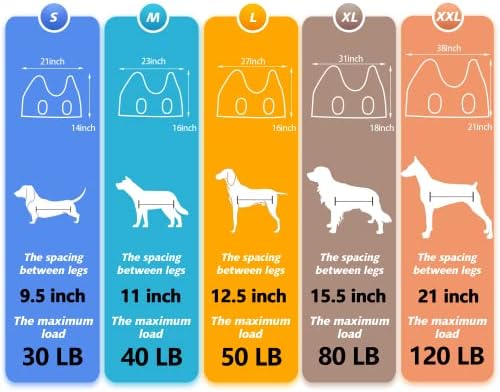 ATESON Dog Grooming Hammock - Upgrade Pet Grooming Harness for Nail Trimming (M 40lb), Dog Sling for Nail Clipping, Dog Hanging Holder Hanger for Cutting Nail with Nail Clippers - Image 2