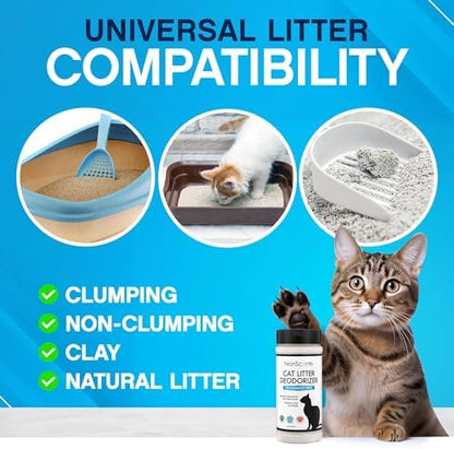 Nonscents Cat litter Deodorizer - Odor Eliminator - 16 ounce - Image 4