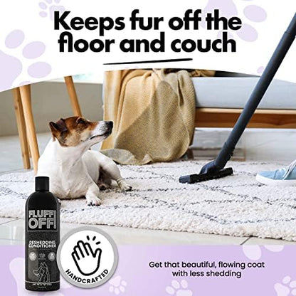 Fluff Off! by Girl With The Dogs Deshedding Dog & Cat Conditioner, 8Wks+ - Image 4