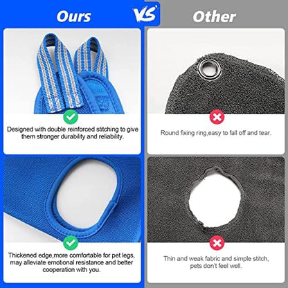 Ateson Pet Grooming Hammock, Dog Grooming Harness for Nail Trimming, Size L - Image 5