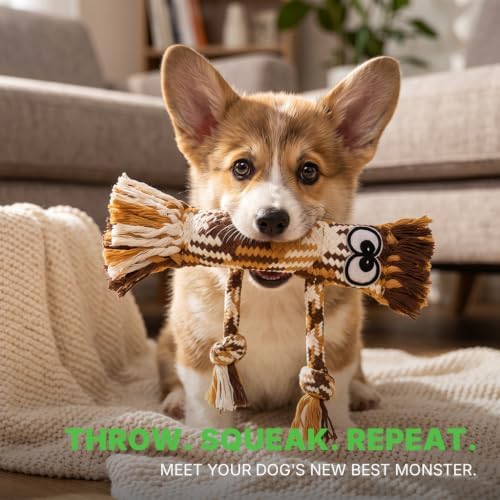 Dog Squeak Toy, Interactive Dog Chew Toys, Dog Toys to Keep Them Busy - Image 4