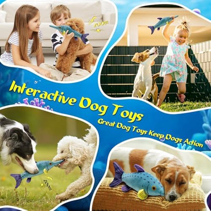 Fuufome Large Squeaky Dog Chew Toy, Ideal Dog Toys for Chewers, for Small and Medium Breed Puppies or Dogs - Image 6