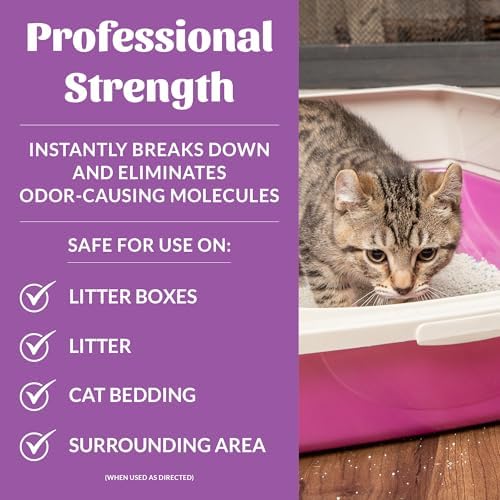 SKOUT'S HONOR Professional Strength Cat Litter Box Deodorizing Spray, 35 oz - Image 3