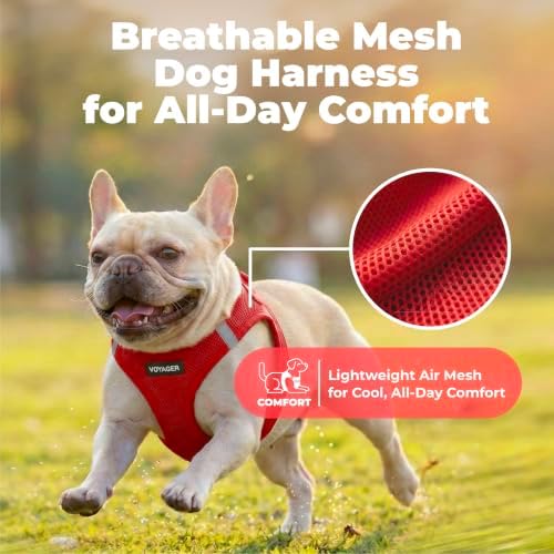Voyager Step-in Air Dog Vest Harness - Red, XX-Small - Image 5