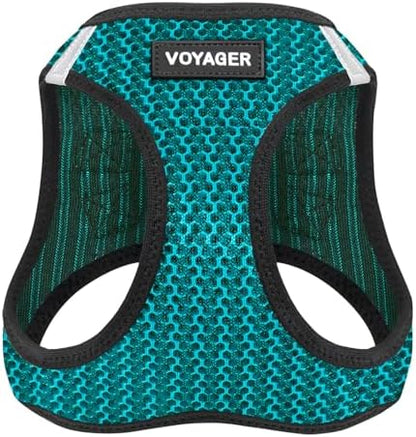 Voyager Step-in Air Dog Vest Harness - Turquoise 2-Tone, X-Small by BestPetSuppliesLLC