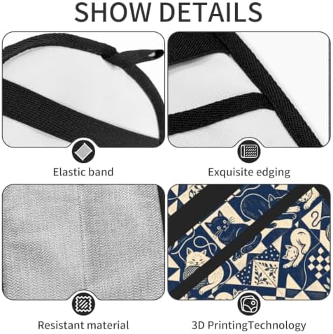 Cozy Cats Pet Hair Removal Glove Brush Pet Hair Remover Tool for Carpet - Image 4