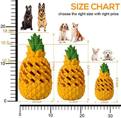 Indestructible Pineapple Dog Toy - Large Aggressive Chewers Training - Image 3