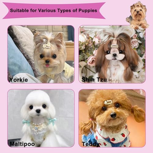 3 PCS Puppy Brush Grooming Kit (Pink) - Image 7
