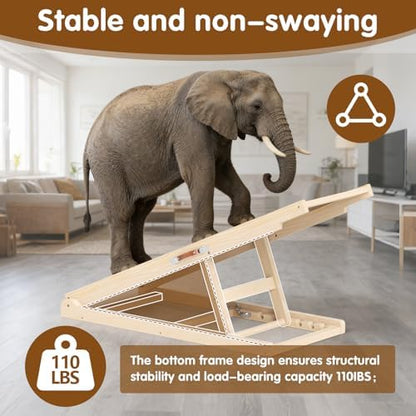 Dog Ramp for Couch, Adjustable Height Ramps for Pets to Get on Bed - Image 3